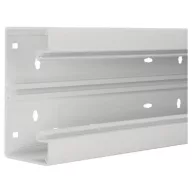   Hager BR6513017035 Parapet csatorna Alsó rész (H x Sz) 2000 mm x 130 mm Szürke 2 m