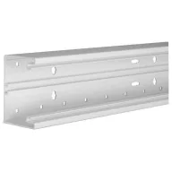   Hager BR6510017035 Parapet csatorna Alsó rész (H x Sz) 2000 mm x 100 mm Szürke 2 m
