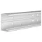 Hager BR6510017035 Parapet csatorna Alsó rész (H x Sz) 2000 mm x 100 mm Szürke 2 m