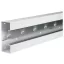 Hager BRS6517019016 Parapet csatorna Alsó rész (H x Sz) 2000 mm x 170 mm Fehér 2 m