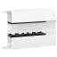 Hager BRN6521019016 Parapet csatorna Alsó rész (H x Sz) 2000 mm x 210 mm Fehér 2 m