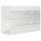 Hager BR6513019016 Parapet csatorna Alsó rész (H x Sz) 2000 mm x 130 mm Fehér 2 m