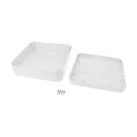  Hammond Electronics 1556HAWH Univerzális műszerdobozok 200 x 200 x 70 ABS műanyag égésgátló Fehér 1 db