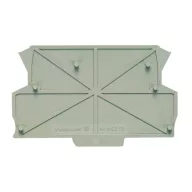   Kalapsín doboz oldalelem 91 x 1.5 x 55.85 Weidmüller AP MCZ1.5 SW 50 db