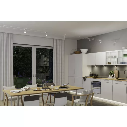 Paulmann Wire Corduo Suspension 94598 Kisfeszültségű köteles rendszer elemek Kötél akasztás Fehér (matt)