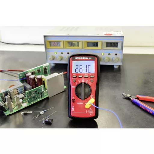 Benning MM 2-3 Kézi multiméter digitális CAT III 600 V, CAT IV 300 V Kijelző (digitek): 6000