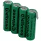 Beltrona RTU4AAZ Akkucsomag Cellaszám: 4 Elem- és akkuméret: Ceruza (AA) Z forrfül NiMH 4.8 V 2200 mAh