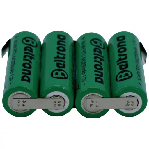 Beltrona RTU4AAZ Akkucsomag Cellaszám: 4 Elem- és akkuméret: Ceruza (AA) Z forrfül NiMH 4.8 V 2200 mAh