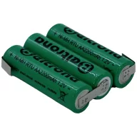   Beltrona RTU3AAZ Akkucsomag Cellaszám: 3 Elem- és akkuméret: Ceruza (AA) Z forrfül NiMH 3.6 V 2200 mAh