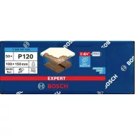   Bosch Accessories 2608901624 Csiszolóháló multi csiszolóhoz Szemcsézet 120 (H x Sz) 150 mm x 100 mm 50 db