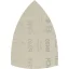 Bosch Accessories 2608901626 Csiszolóháló multi csiszolóhoz Szemcsézet 240 (H x Sz) 150 mm x 100 mm 50 db