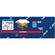   Bosch Accessories 2608901651 Csiszolópapír multi csiszolóhoz Szemcsézet 240 (H x Sz) 93 mm x 102 mm 50 db