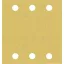 Bosch Accessories 2608901658 Csiszolópapír rezgő csiszolóhoz Szemcsézet 180 (H x Sz) 107 mm x 115 mm 50 db
