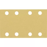   Bosch Accessories 2608901662 Csiszolópapír rezgő csiszolóhoz Szemcsézet 80 (H x Sz) 133 mm x 80 mm 50 db