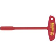 VDE hatlapú dugókulcs T szárral 17 mm, Wiha 27935