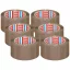tesa 04195-00001-04 Csomagoló ragasztószalag tesapack® Barna (H x Sz) 66 m x 50 mm 6 tekercs