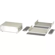   Hammond Electronics műszerdoboz, 1402-es sorozat 1402BV acél (H x Sz x Ma) 112 x 181 x 60 mm, szürke