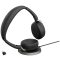 Jabra Evolve2 65 Flex Link380c UC + pad On Ear headset Bluetooth® Stereo Fekete Noise Cancelling Headset, Mikrofon némítás, Hangerő szabályozás, Indukció,