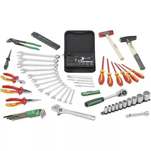 Stahlwille 13302/TR/88 98830185 VDE Szerszámos hordtáska, tartalommal 88 részes (Sz x Ma x Mé) 520 x 280 x 460 mm