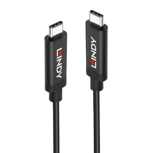LINDY USB kábel USB 3.2 Gen2 USB-C® dugó, USB-C® dugó 3.00 m Fekete 43348