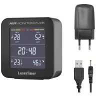  Finompor mérő, hő- és páratartalom mérő funkcióval, Laserliner AirMonitor Pure 082.431A