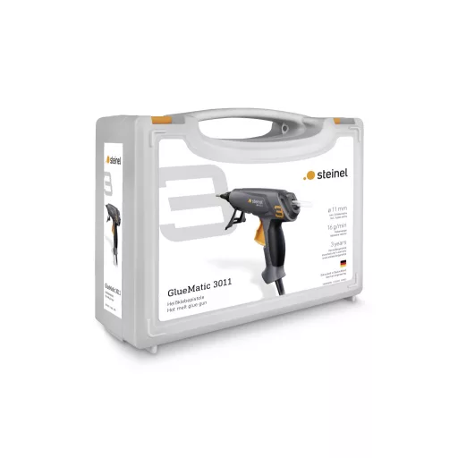 Ragasztópisztoly hordtáskával 11 mm 45 W 100 V, Steinel Gluematic 3011