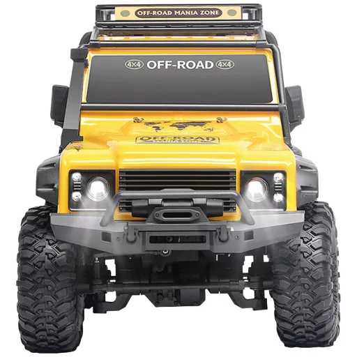 Amewi Dirt Climbing SUV Safari 1:10 Brushed RC modellautó Elektro Crawler 4WD RtR 2,4 GHz Akkuval és töltőkészülékkel, Fényeffekttel, Elemekkel