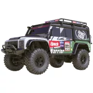  Amewi Dirt Climbing Fierce Tiger 1:10 Brushed RC modellautó Elektro Crawler 4WD RtR 2,4 GHz Akkuval és töltőkészülékkel, Fényeffekttel, Elemekkel