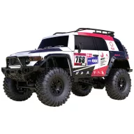   Amewi Dirt Climbing SUV Race 1:10 Brushed RC modellautó Elektro Crawler 4WD RtR 2,4 GHz Akkuval és töltőkészülékkel, Fényeffekttel, Elemekkel