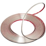   HP Autozubehör 18821 Autó szegélyléc Króm (H x Sz) 8 m x 21 mm