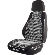   HP Autozubehör Hűtő ülésrátét Holzkugel Masszírozó funkció 19116 Antracit