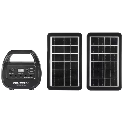 Napelemes powerbank 0,5 A 3 W 15000 mAh, VOLTCRAFT VC-PS15000-Solar VC-14297675