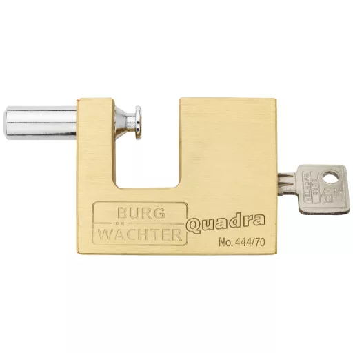 Burg Wächter 28680 Függő lakat 70.00 mm Különböző időben záródó Sárgaréz Kulcsos zár