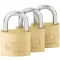 Burg Wächter 29941 Függő lakat 40.00 mm Egyidőben záródó Sárgaréz Kulcsos zár