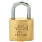 Burg Wächter 17601 Függő lakat 40.00 mm Különböző időben záródó Sárgaréz Kulcsos zár