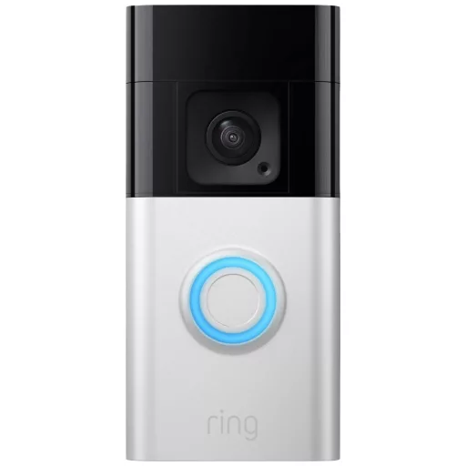 IP videó kaputelefon, nikkel (matt)/fekete, ring Video Doorbell Plus B09WZBVWL9
