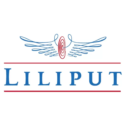 Liliput L260112 N 3 áruszállító kocsiból álló készlet A DB AG Tchibo vonata