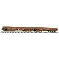   Liliput L260192 N 2 db 6 tengelyes készlet. Nehéz teherszállító kocsi, Samms 4860 a DR