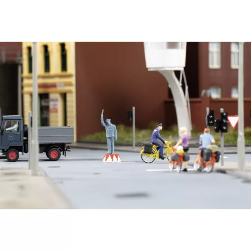 Auhagen 11473 H0 Közlekedési szószék tartozékokkal