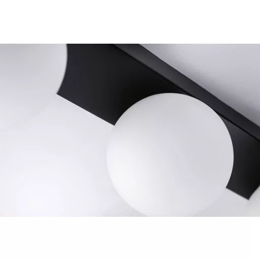 Paulmann 71070 Gove Mennyezeti lámpa G9 Fekete (matt), Selyem