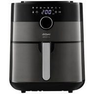   arzum AR2074-G Forrólevegős fritőz 6 l Időzítő funkció, Túlhevülés elleni védelem Ezüst, Fekete
