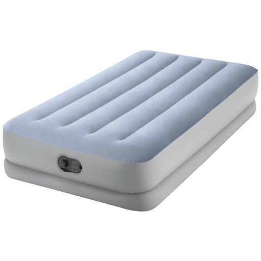 Intex 64157 TWIN DURA-BEAM COMFORT AIRBED Felfújható ágy (H x Sz x Ma) 191 x 99 x 36 cm Kék-szürke