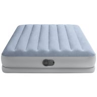   Intex 64159 QUEEN DURA-BEAM COMFORT AIRBED Felfújható ágy (H x Sz x Ma) 203 x 152 x 36 cm Kék-szürke