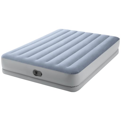 Intex 64159 QUEEN DURA-BEAM COMFORT AIRBED Felfújható ágy (H x Sz x Ma) 203 x 152 x 36 cm Kék-szürke