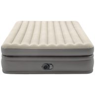   Intex 64164ND QUEEN COMFORT ELEVATED AIRBED Felfújható ágy (H x Sz x Ma) 203 x 152 x 51 cm Bézs, Barna