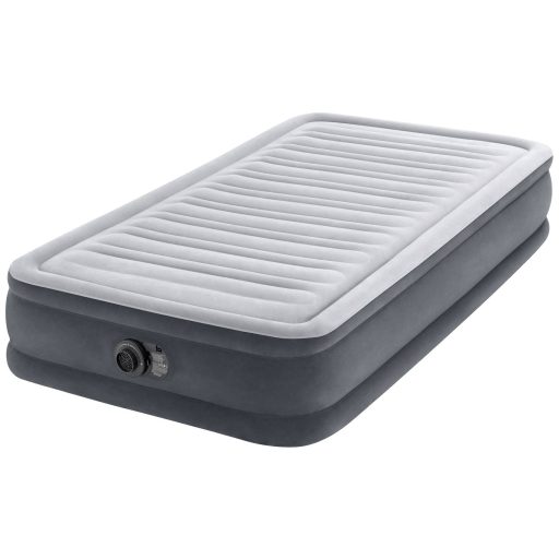 Intex 67766ND TWIN COMFORT-PLUSH AIRBED Felfújható ágy (H x Sz x Ma) 191 x 99 x 33 cm Szürke