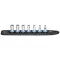 Hazet 850E-SR/7 Dugaszsor Meghajtás (csavarhúzó) 1/4 (6,3 mm) 245 mm 1 db