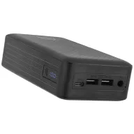   XTPower XT-27000 DC Powerbank 26800 mAh Lítiumion USB, DC alj 3.5 mm Fekete állapotjelző, egyidejű töltés és kisütés