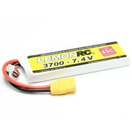   LemonRC Akkucsomag, LiPo 7.4 V 3700 mAh Cellaszám: 2 35 C Soft doboz XT90