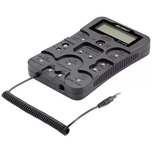 Akku- és elemteszter Voltcraft BT-12DIG VC-14340820
